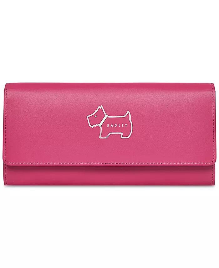 

Женский мини-кошелек с клапаном и надписью Heritage Dog Outline Radley London, розовый