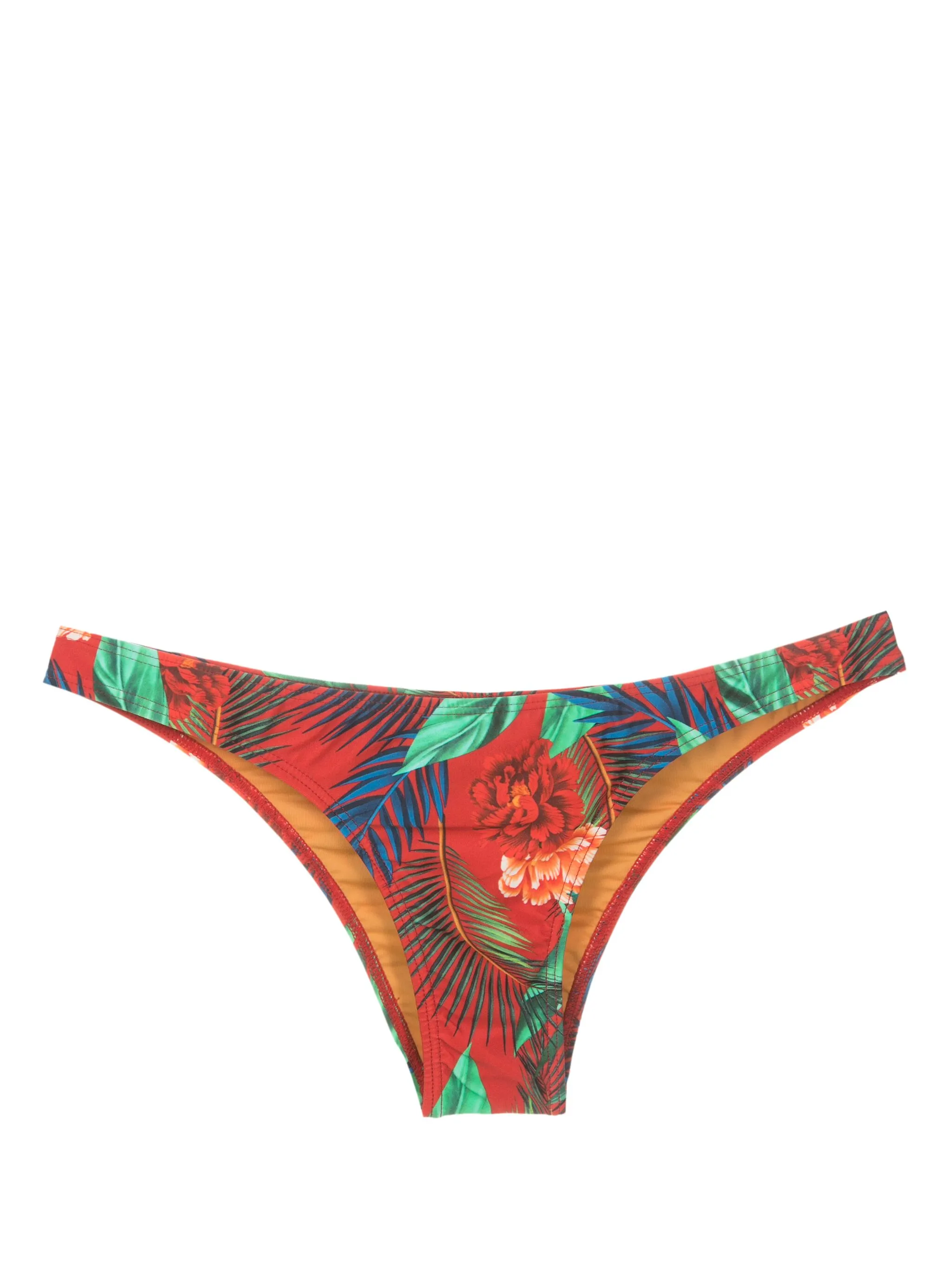 

Плавки бикини Poipu с цветочным принтом Lygia & Nanny, красный