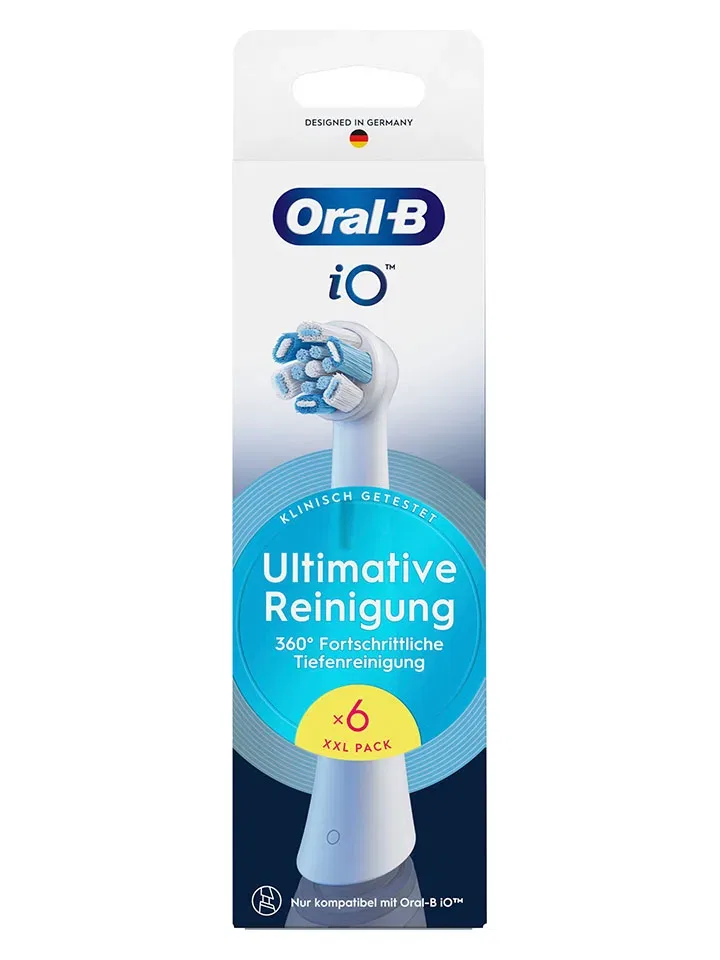 Набор сменных головок Oral-B iO Ultimative Reinigung белый — фото 3