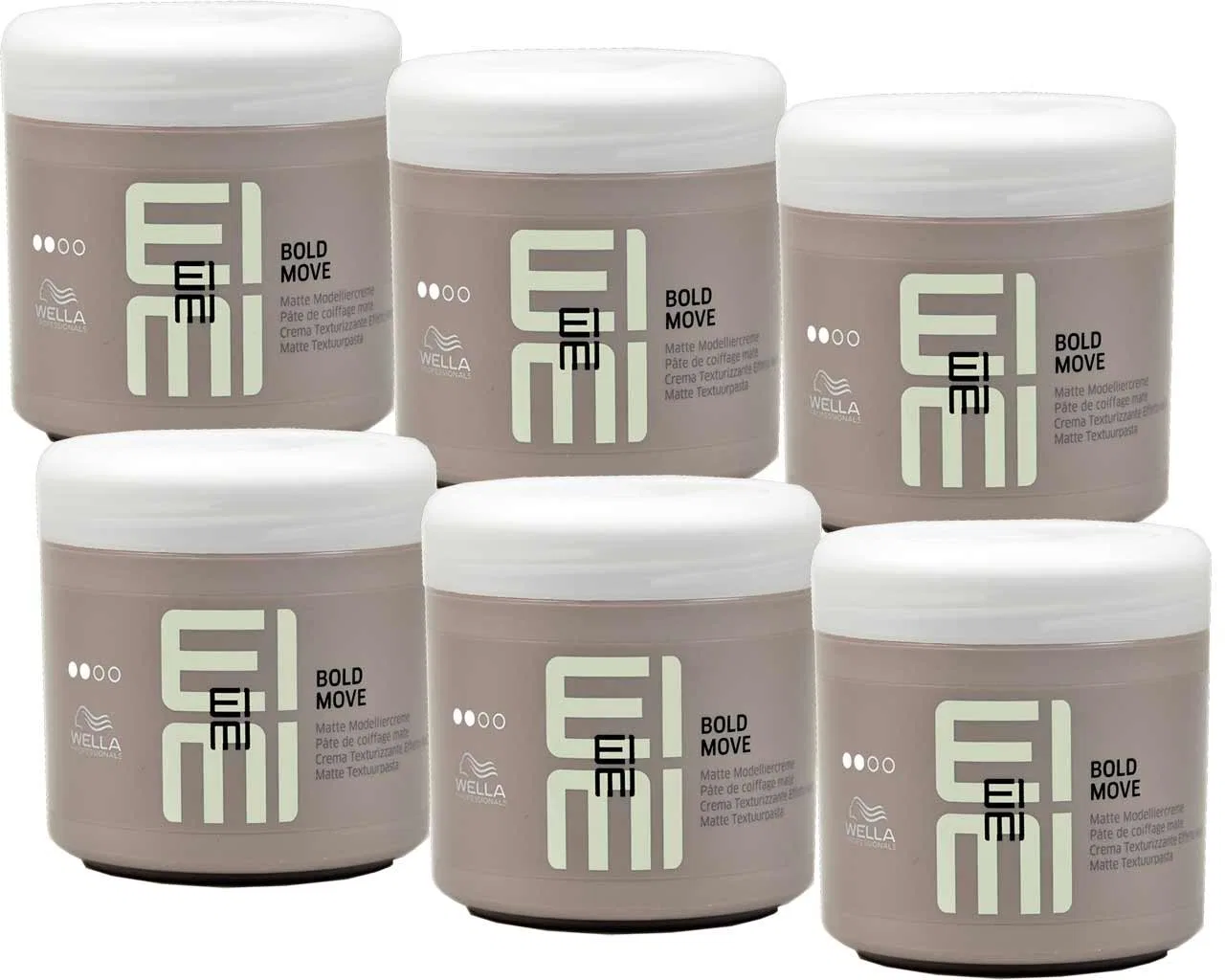 Матовая моделирующая крем-паста Wella Eimi Bold Move, 6 x 150 мл ‎Wella