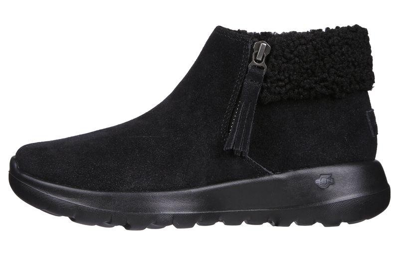 Ботильоны женские ON THE GO средней высоты, черные Skechers