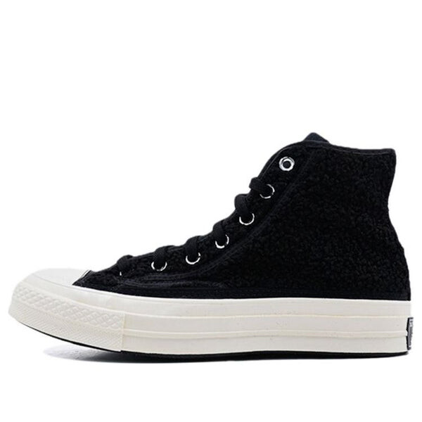 

Кроссовки chuck 70 varsity high 'black sherpa' Converse, черный