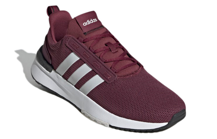 Кроссовки мужские Racer TR21 Low-top красные/белые Adidas Neo — фото 3
