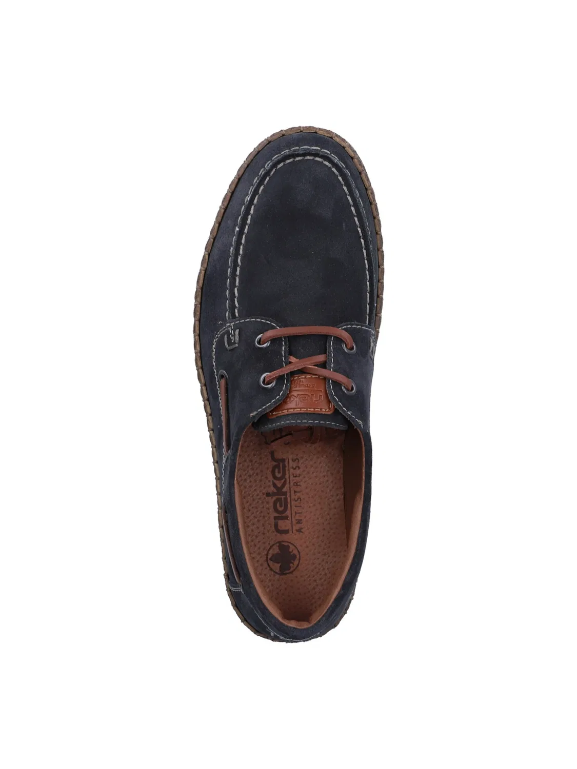 Мокасины Rieker, Marine Blue — фото 3