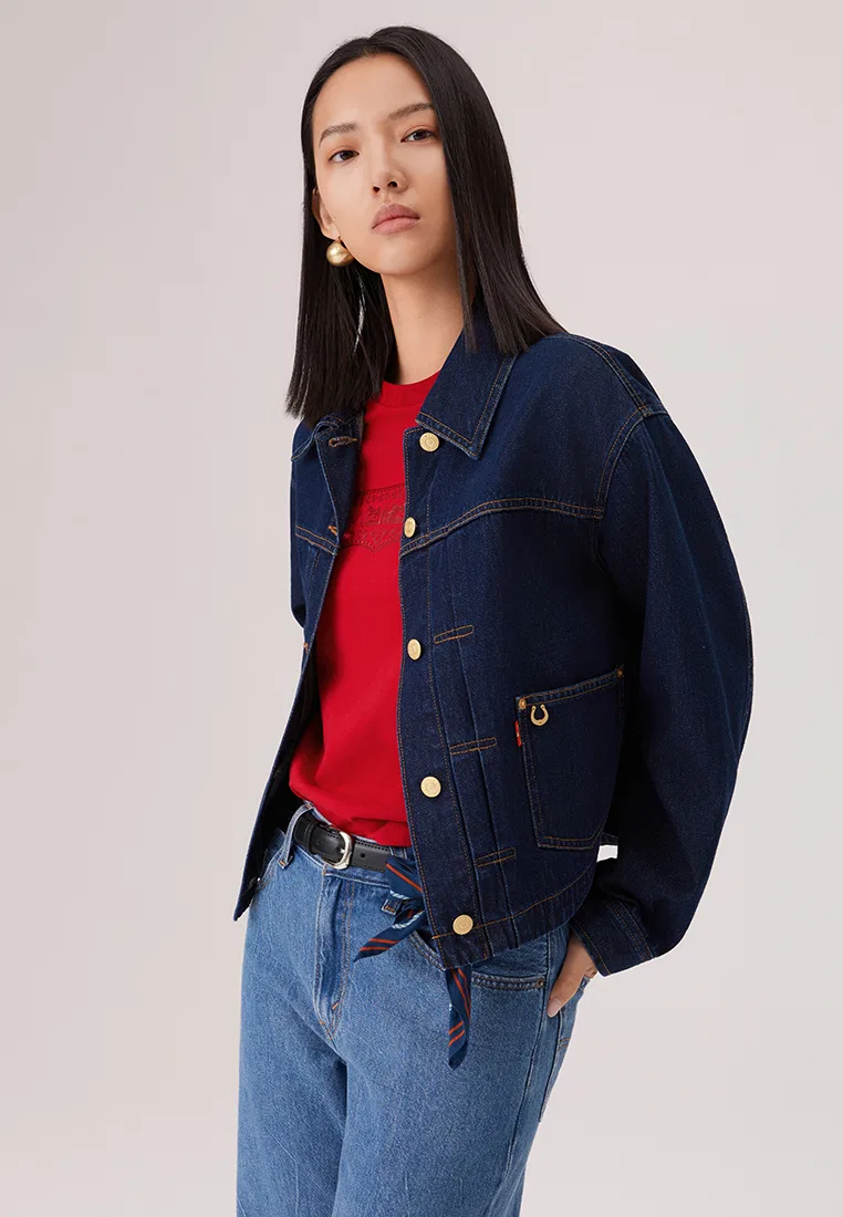 Куртка женская джинсовая, Levi's, Lunar New Year, мультиколор — фото 2