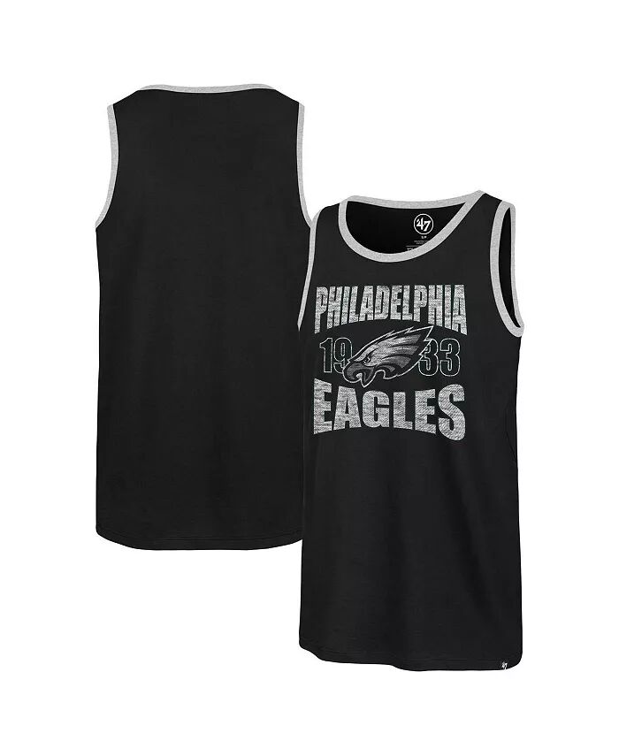 

'47 Brand Мужская черная майка Philadelphia Eagles Upload Franklin 5th & Ocean