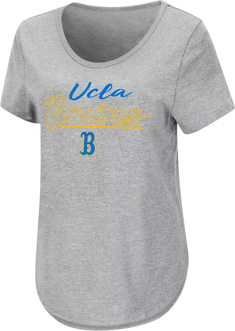 

Серая промо-футболка женской UCLA Bruins Colosseum с промо-кодом UCLA Bruins
