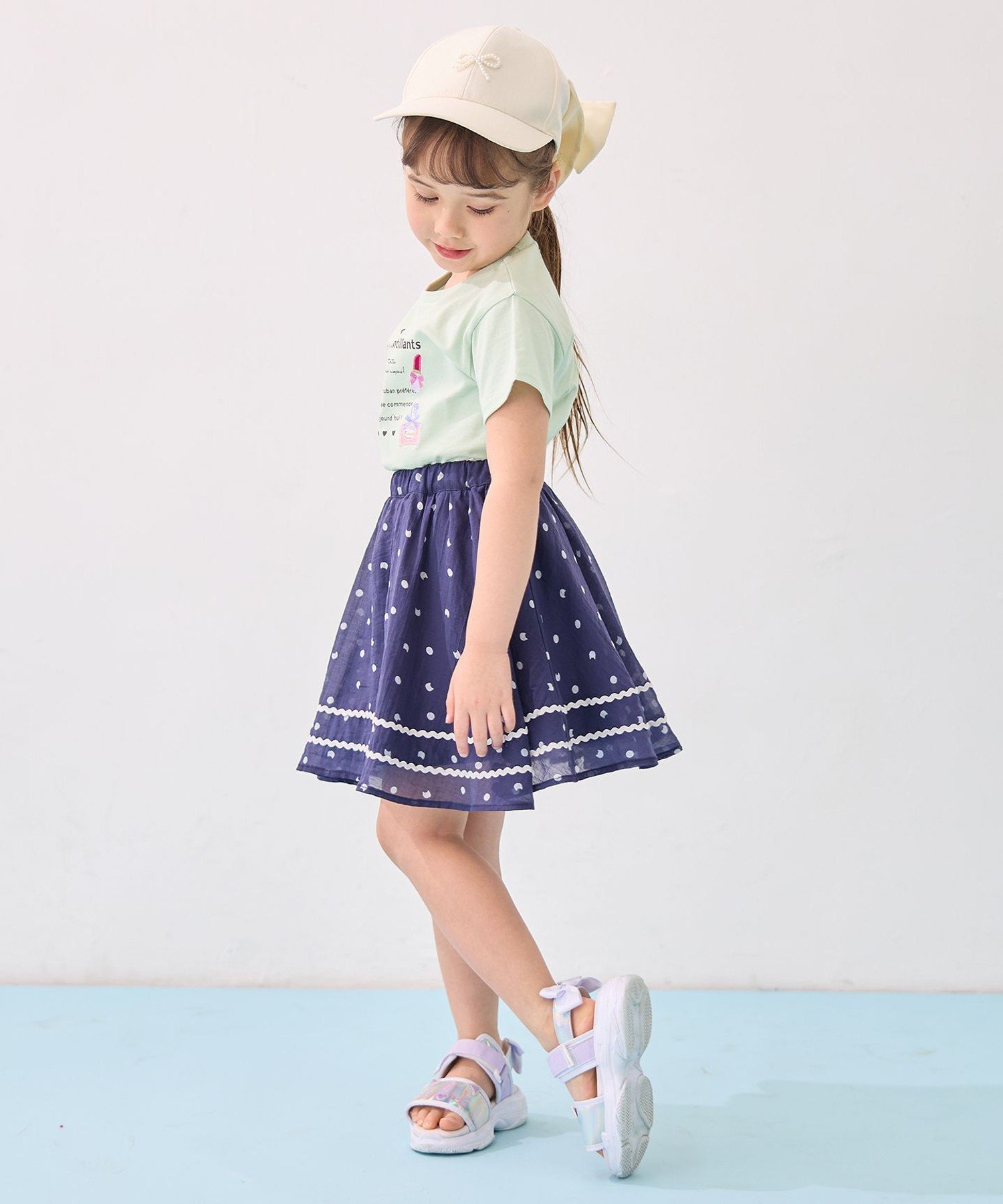 Юбка Cat x Dot ANY KIDS, Navy [075] — фото 2