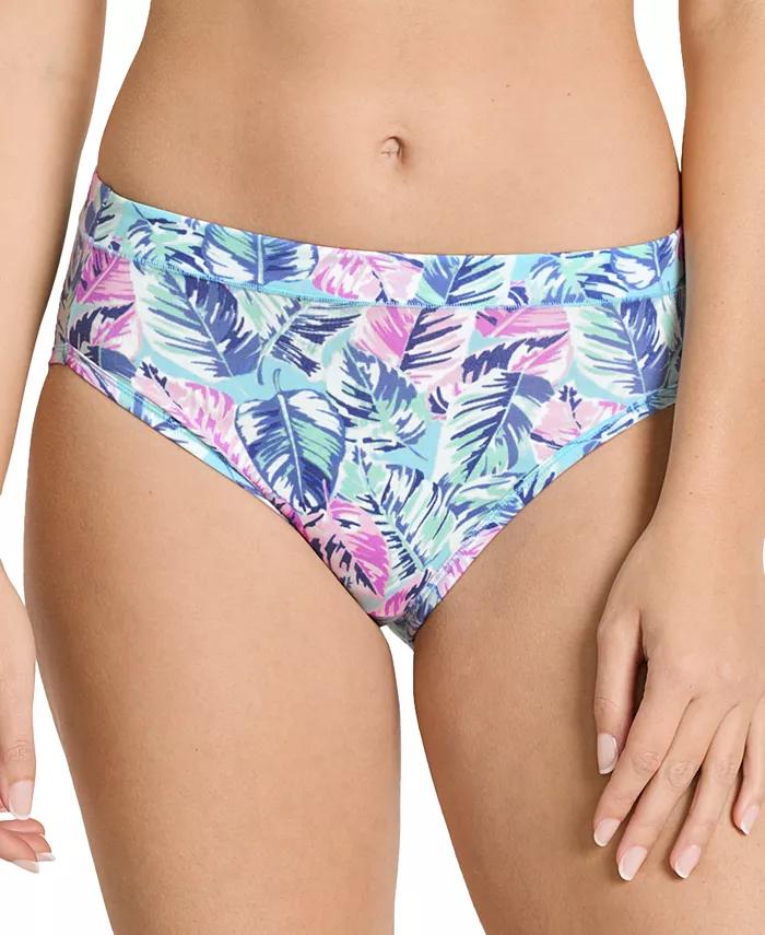 

Трусы Cotton Stretch Hi Cut 1555, available in extended sizes Jockey, синий