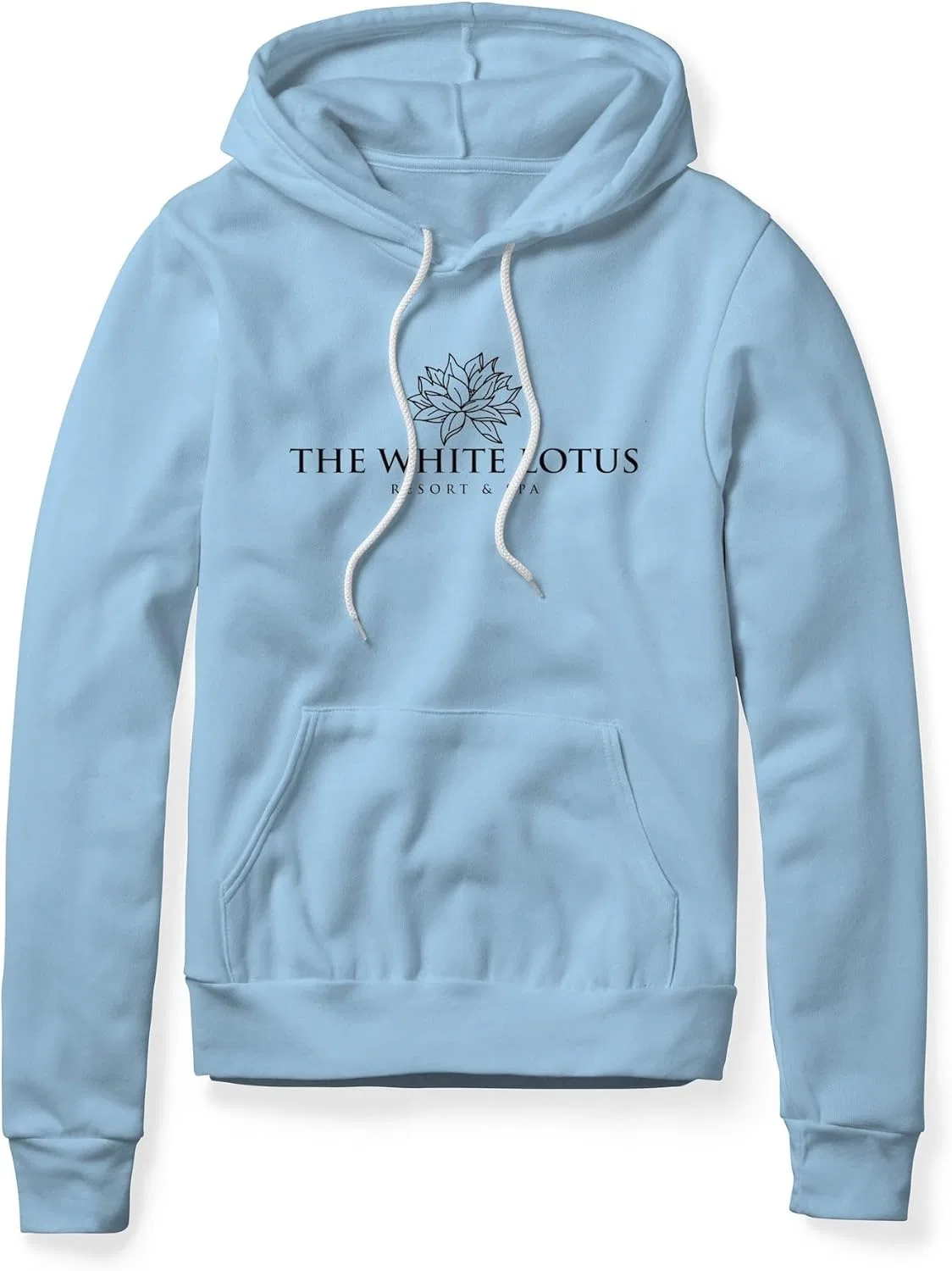 Толстовка White Lotus, флисовая, Light Blue