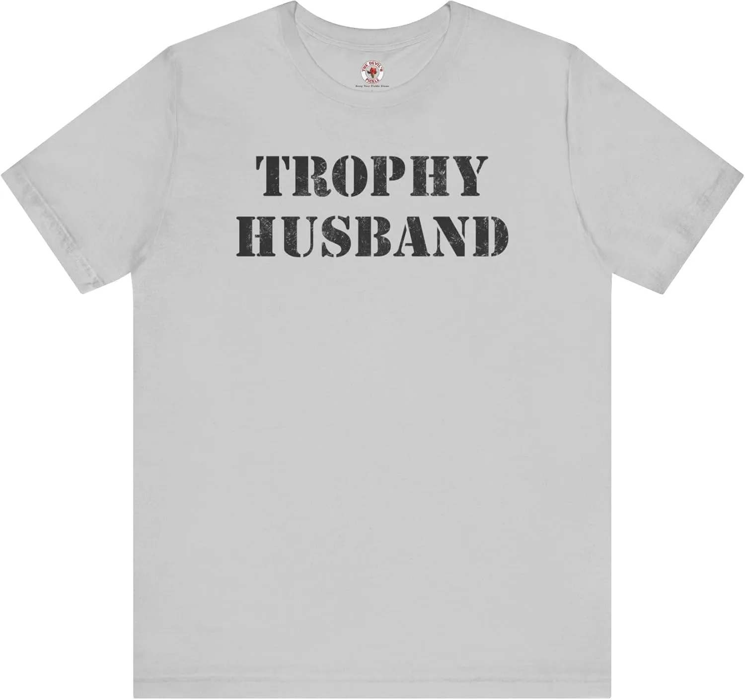 Футболка Trophy Husband GENERIC, серый