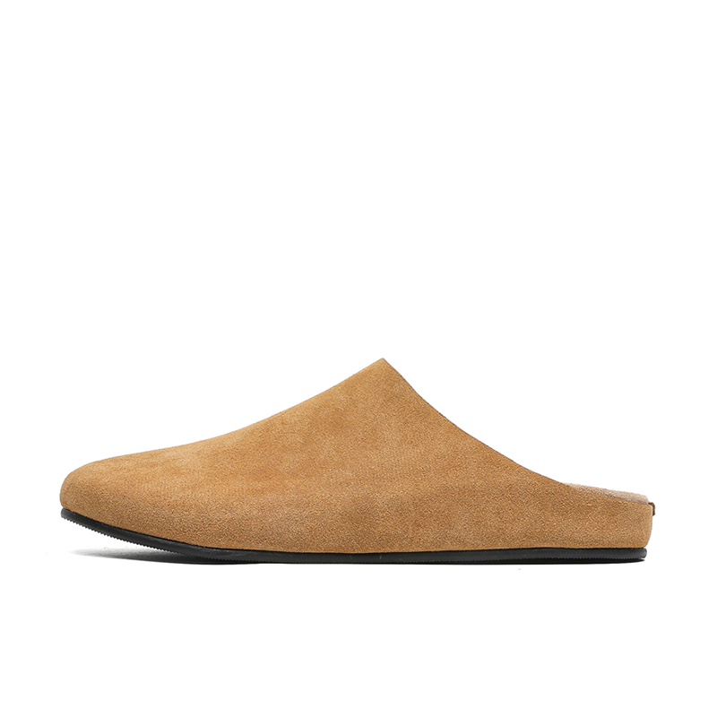 

Ritai Унисекс тапочки с закрытым носком устойчивые к истиранию каштан, цвет Chestnut