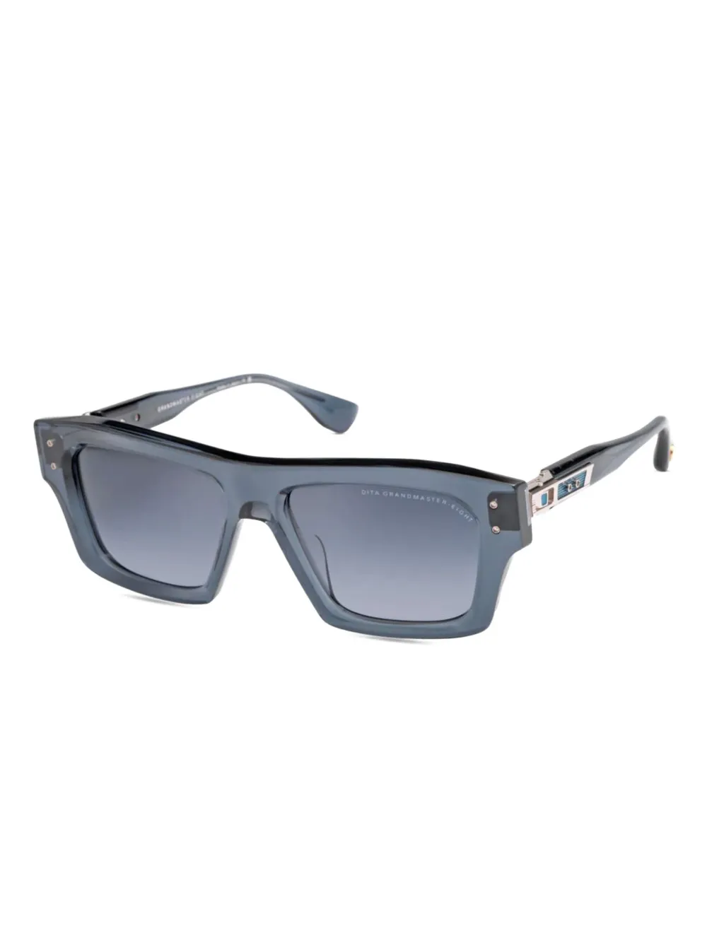 

Солнцезащитные очки в квадратной оправе Dita Eyewear, синий