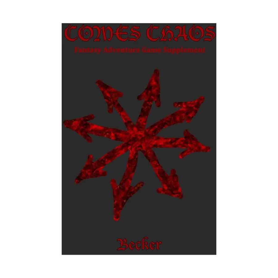 

Comes Chaos, B/X Companion, мягкая обложка