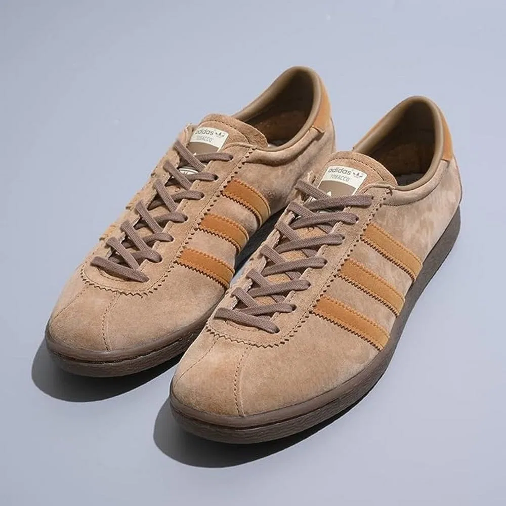 Мужские спортивные кроссовки Adidas табачного цвета, Silver Green Pantone Alumina — фото 3