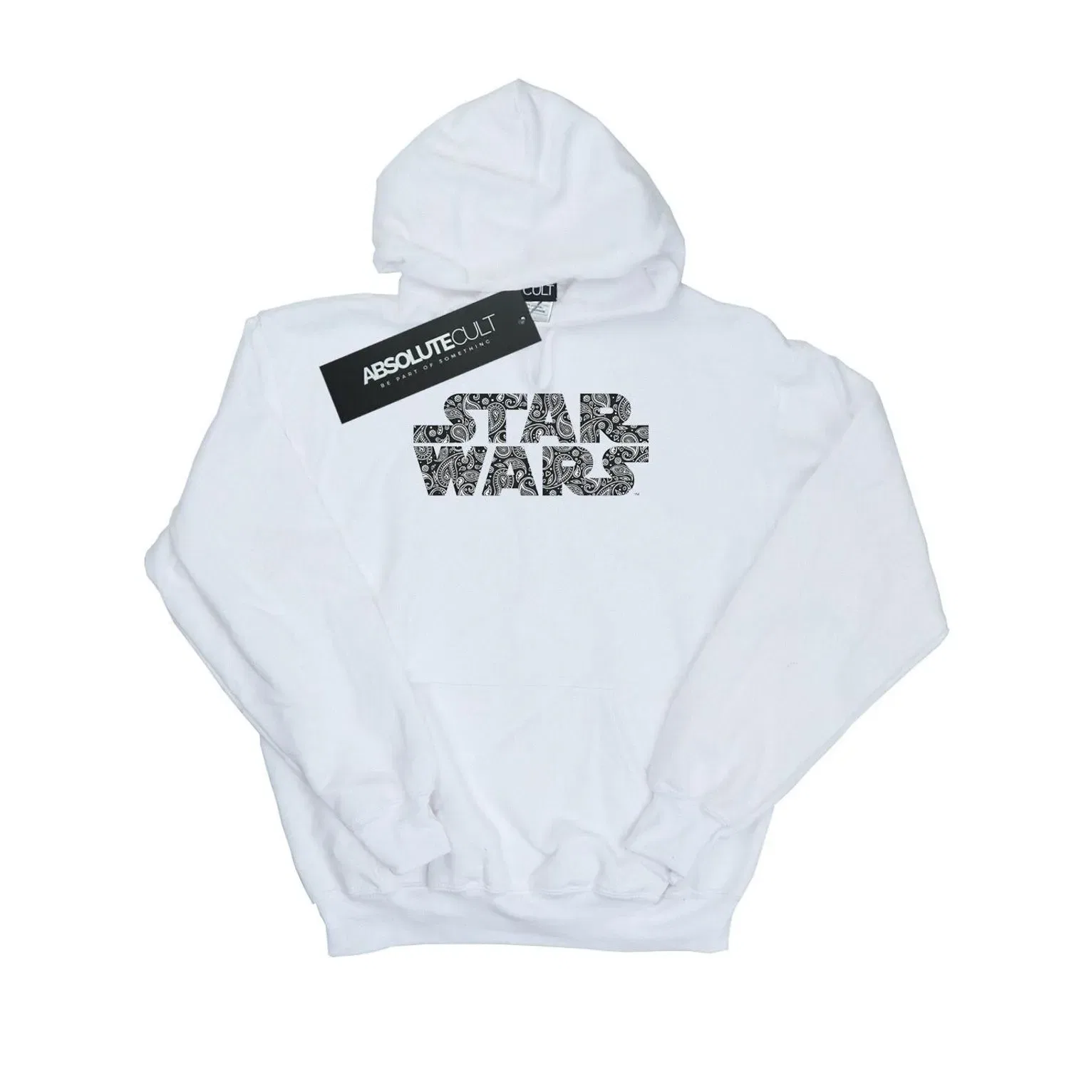 Худи с принтом Paisley Star Wars, белый — фото 2