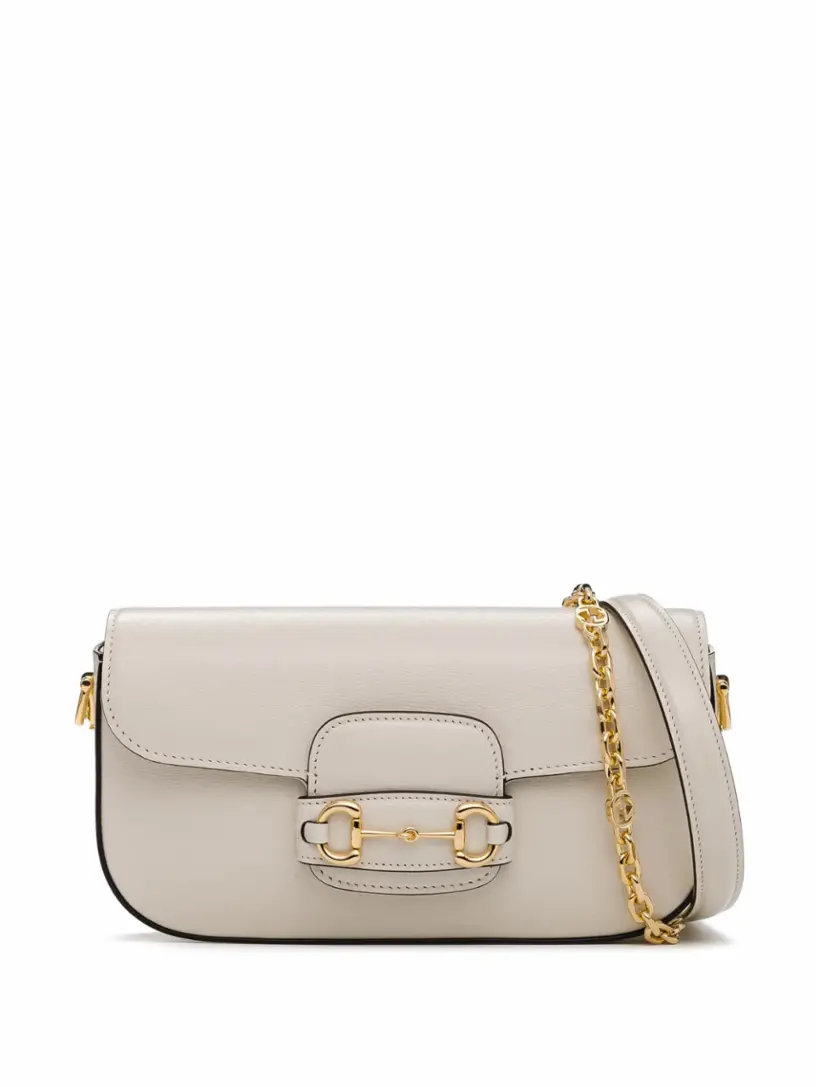 

Сумка на плечо Gucci Horsebit 1955 Gucci, белый