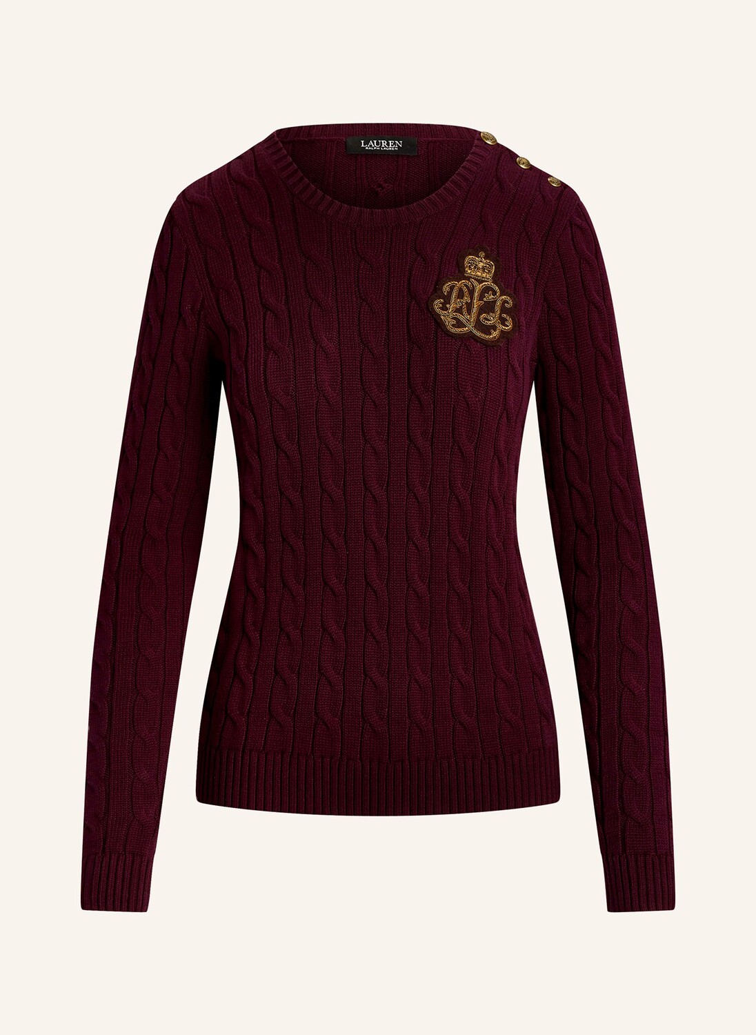 

Свитер LAUREN RALPH LAUREN, темно-красный