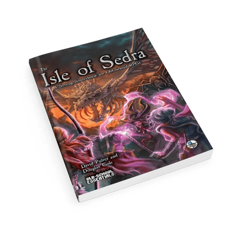 

Isle of Sedra Sourcebook, Old-School Essentials (Gaming Ballistic), мягкая обложка