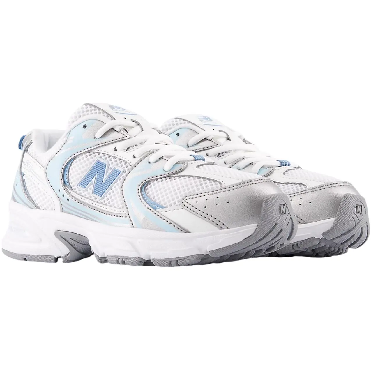 Кроссовки для бега NB 530 для детей начальной школы New Balance, синий/белый/серебряный — фото 3