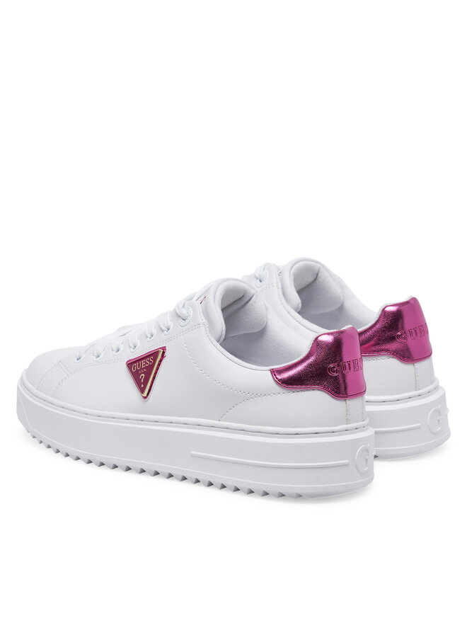 Кроссовки Guess, экрю — фото 3