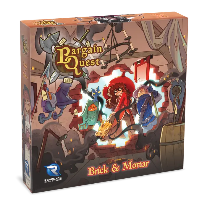 

Настольная игра Renegade Game Studios Bargain Quest - Brick & Mortar Expansion