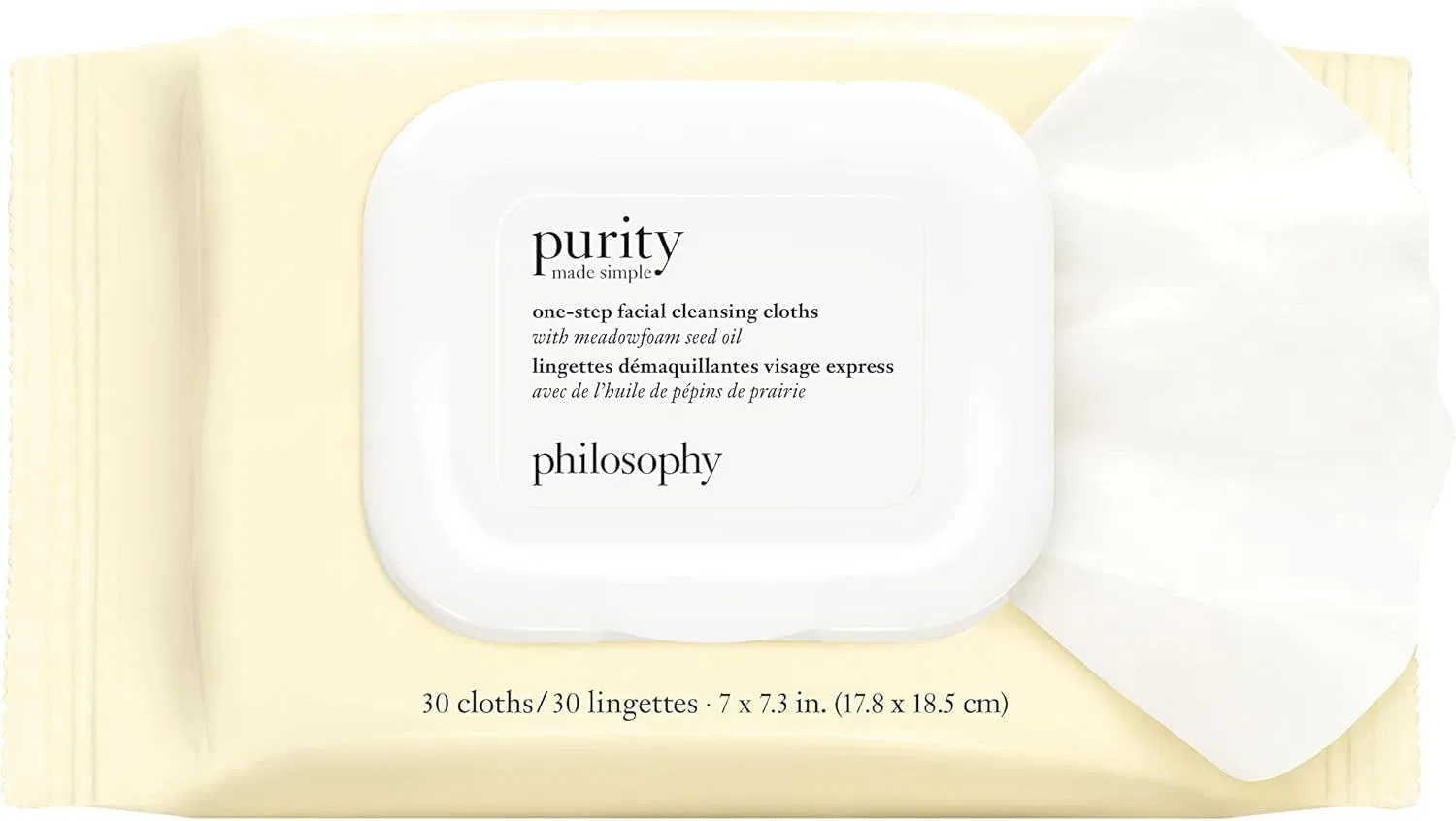 Средство для снятия макияжа Philosophy — Салфетки для снятия макияжа One-Step Facial Cleansing Cloths, 45.36 г