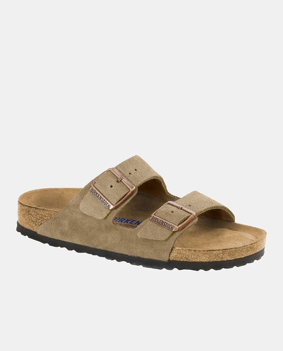 Женские сандалии Arizona Birkenstock, цвет Topo — фото 4