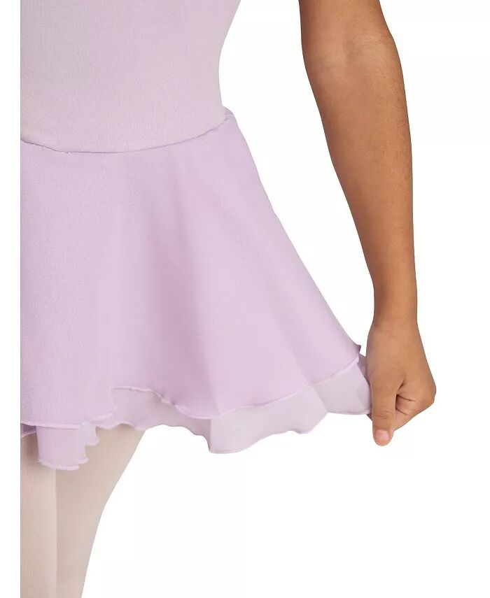 Платье-майка с двухслойной юбкой для девочек Capezio, фиолетовый — фото 2