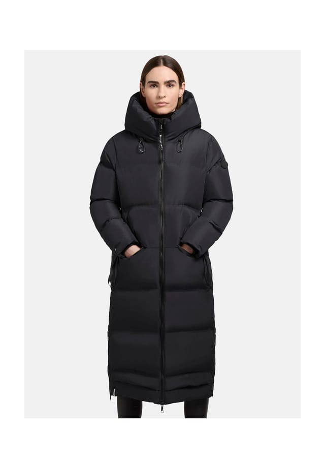 

Стеганое пальто аромат-ym Khujo, черный