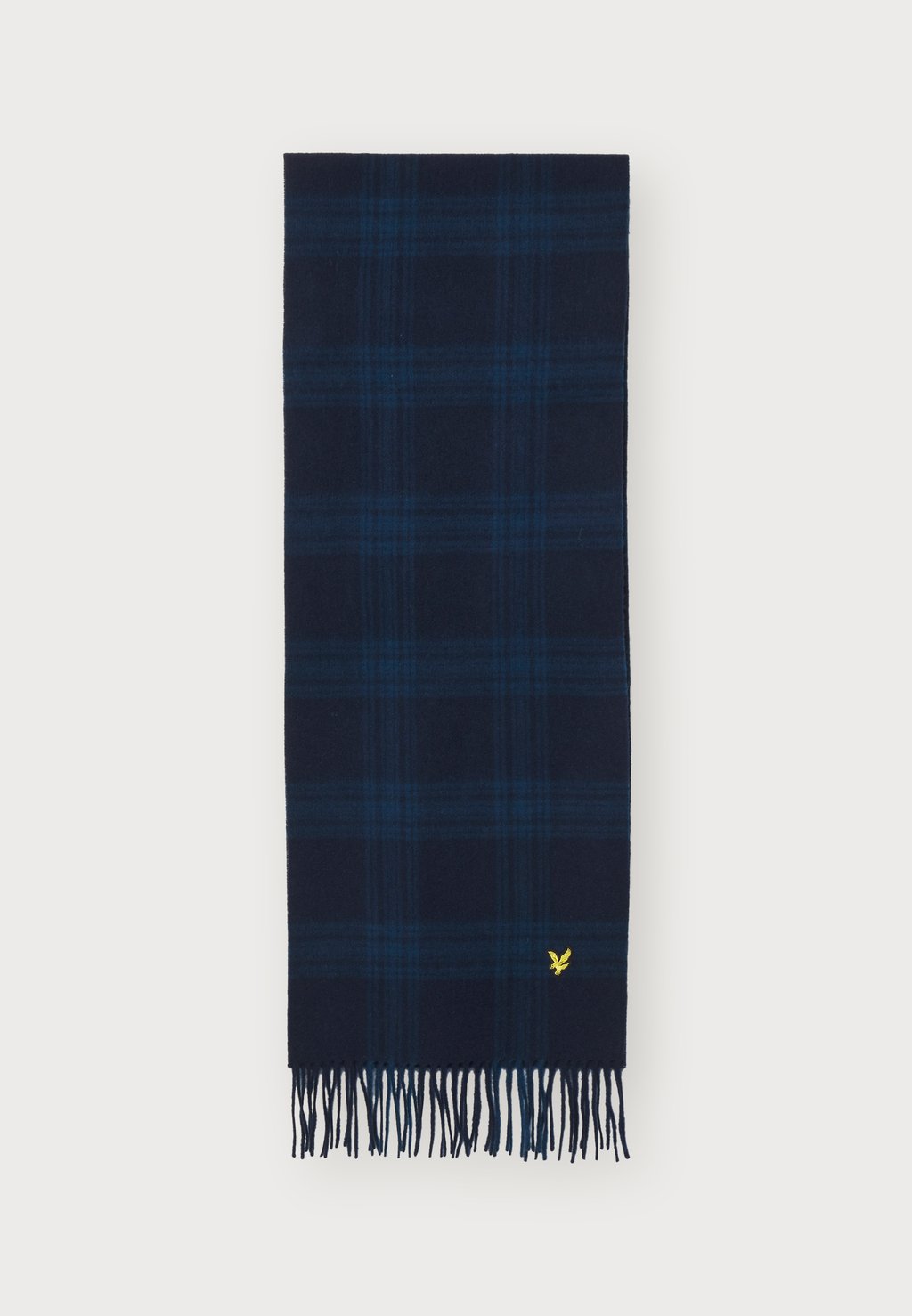 

Шарф CHECK SCARF UNISEX Lyle & Scott, темно-синий