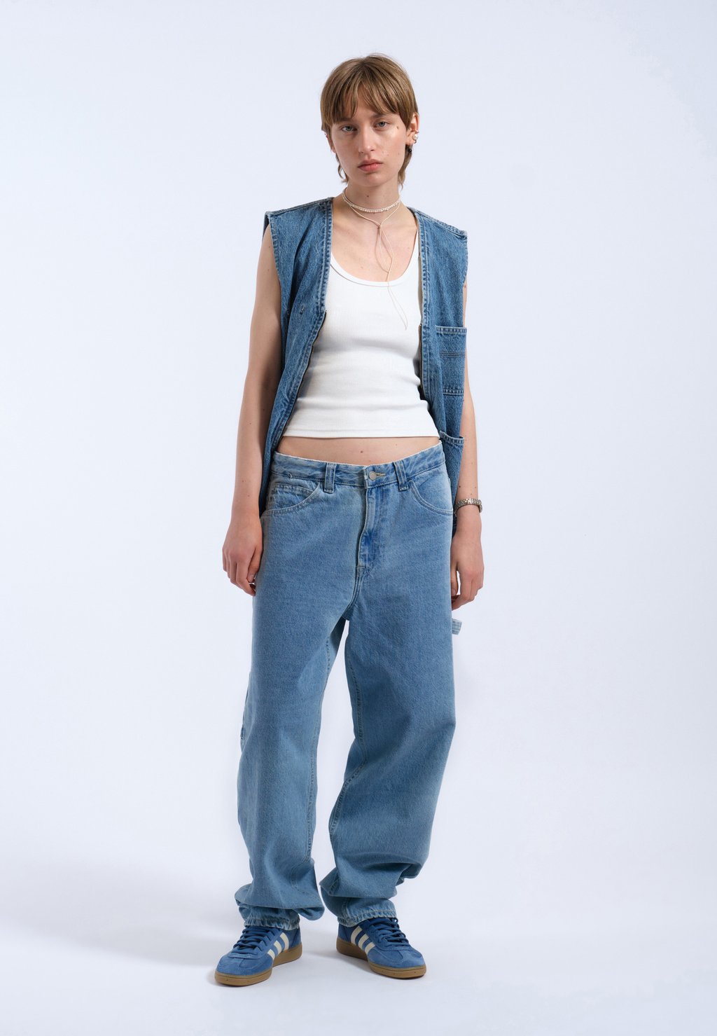 

Джинсы прямого покроя WORKER Dr.Denim, деним