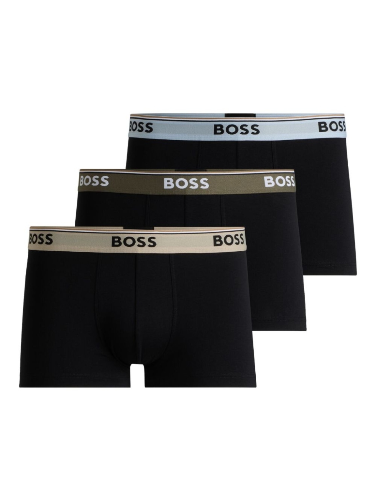 

BOSS комплект из трех боксеров с логотипом, черный