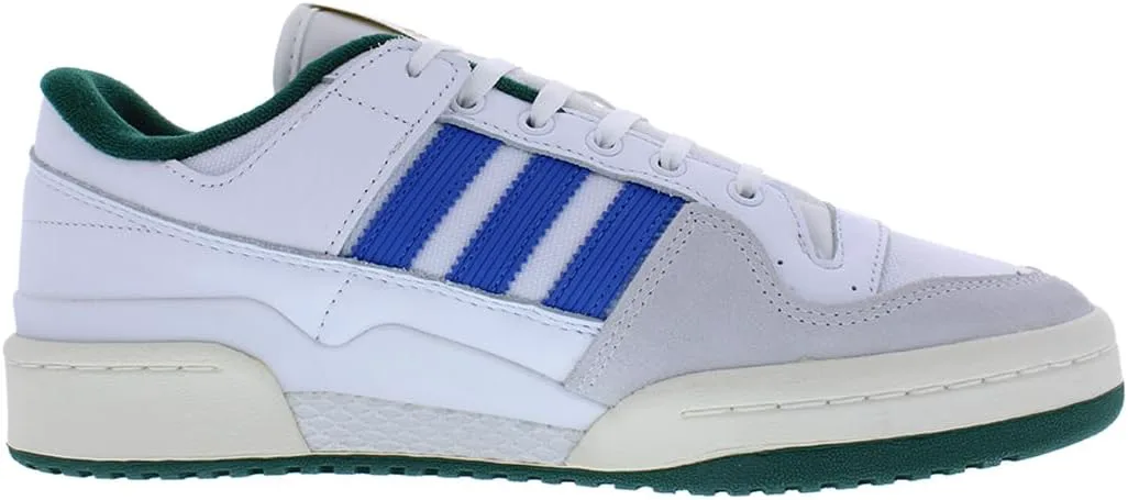 Мужские кроссовки Adidas Forum Low, белый/синий/зеленый — фото 4