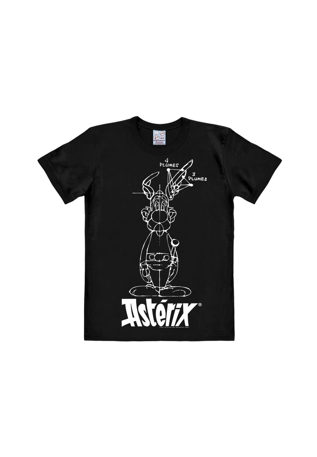 

Футболка Easyfit Asterix - Эскиз LOGOSHIRT, черный