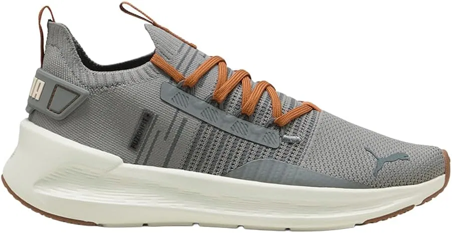 Мужские беговые кроссовки Puma Softride Symmetry Fuzion, цвет Desert Dust-Alpine Snow Olive, размер 43.5
