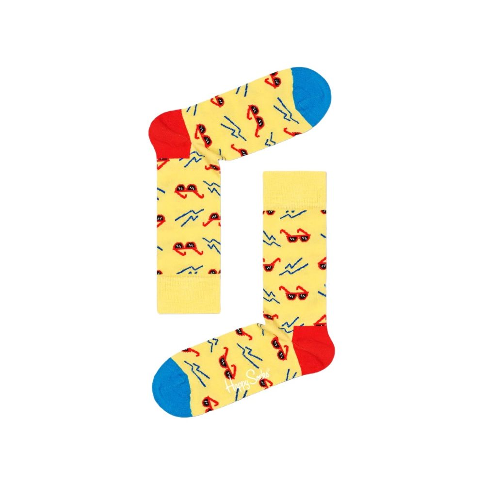 

Желтый хлопковый носок Happy Socks