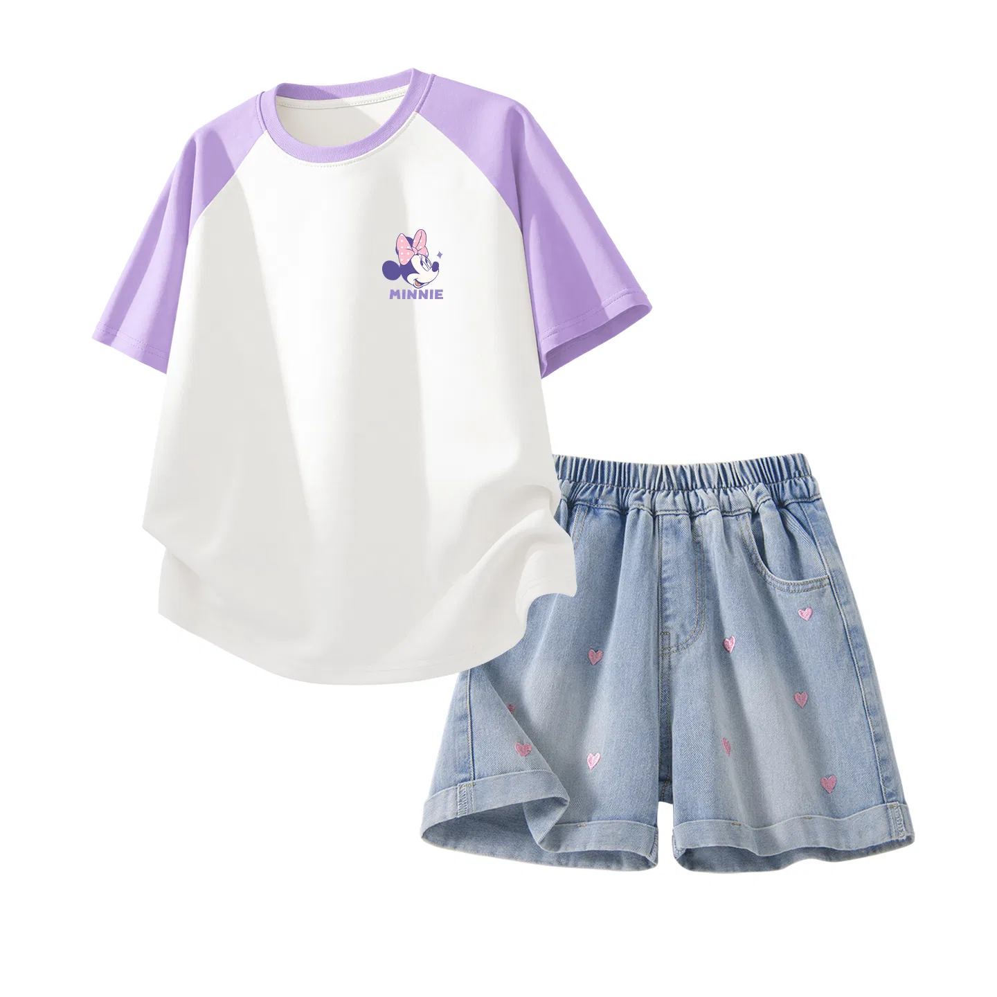 Детский спортивный костюм Disney Casual Sportswear Dini Knot K Purple White Denim Blue