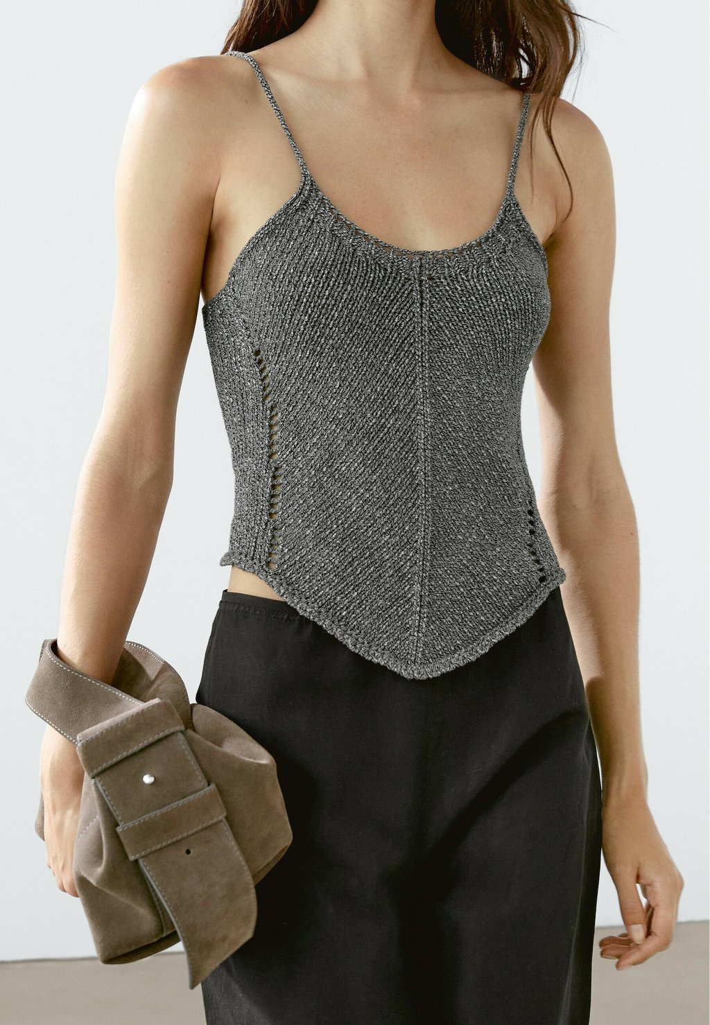 

Топ Massimo Dutti, серый