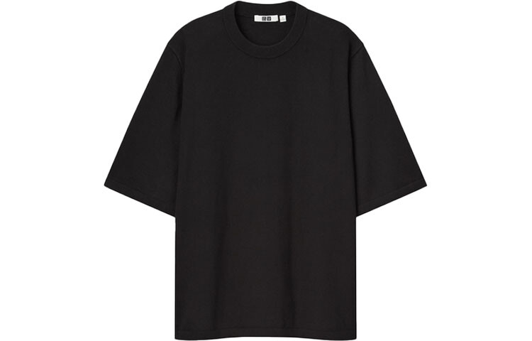 

UNIQLO Мужская футболка, цвет Black