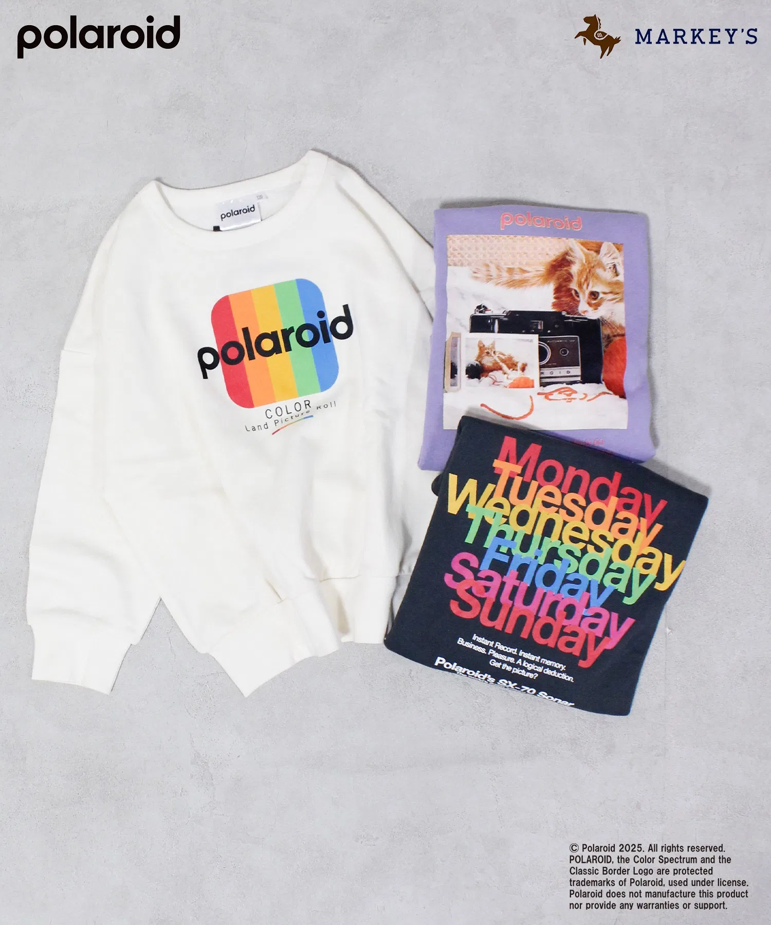Эксклюзивная толстовка с принтом 【Polaroid】 — фото 3