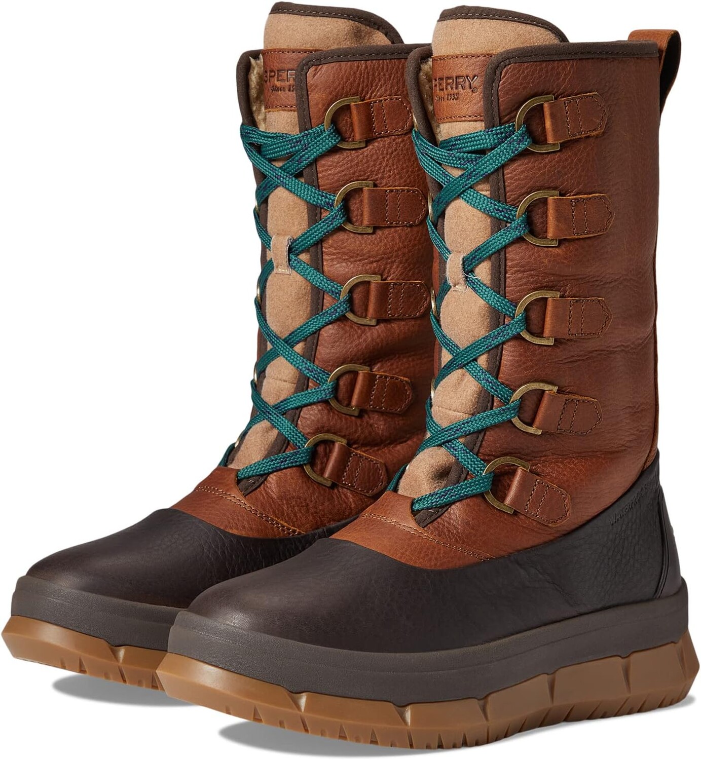 Ботинки на шнуровке Kittery Boot Wool Sperry, цвет Tan