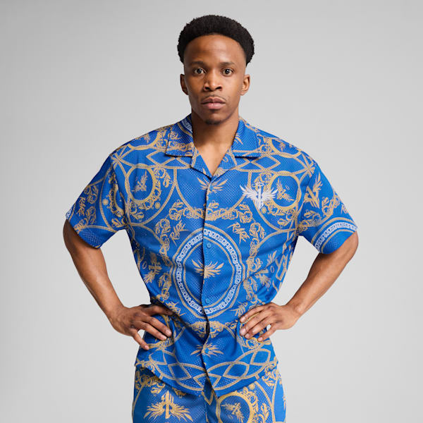 

Мужская баскетбольная футболка Puma X Lamelo Ball Golden Child, синий