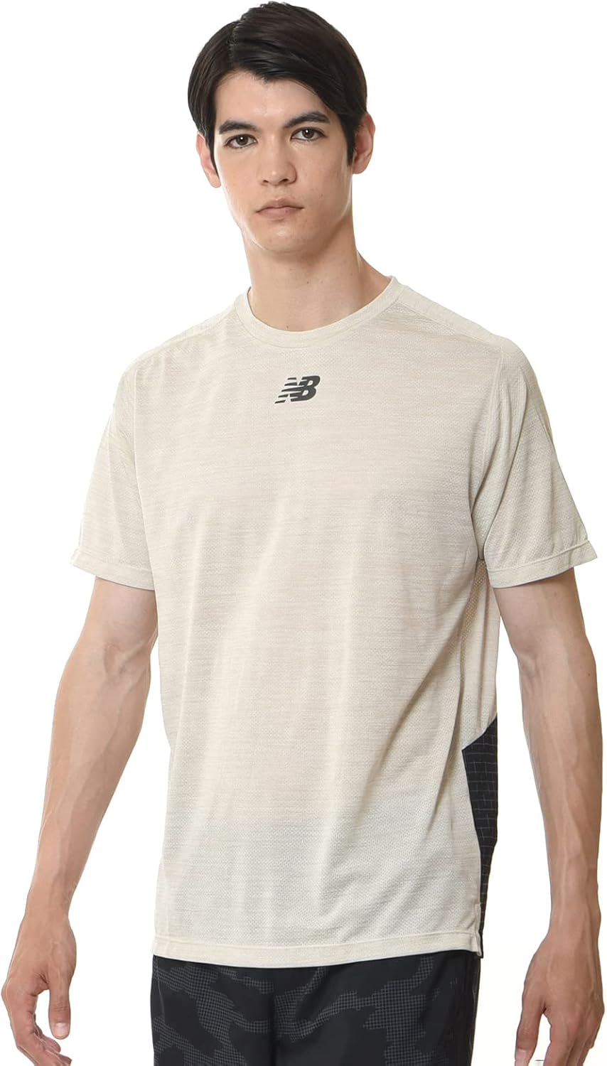 

Футболка New Balance (MT31251) с коротким рукавом Dry, футболка Impact Luminous с коротким рукавом, мужская
