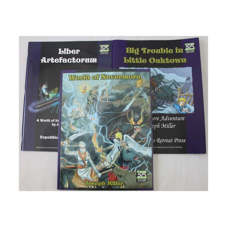 

Коллекция World of Nevermore True20 — 3 книги!, True20 Adventure Roleplaying (Expeditious Retreat Press)