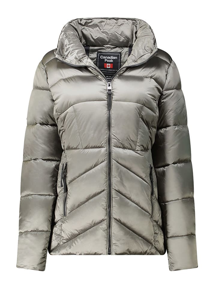 

Canadian Peak Стеганая куртка «Бланчик» серого цвета