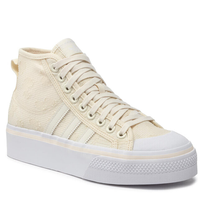 

Кроссовки adidas NizzaPlatform Mid, бежевый