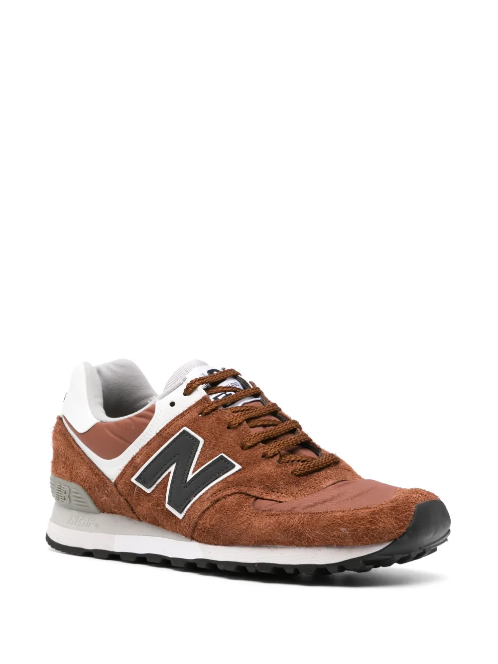 Кроссовки Made in UK 576 New Balance, коричневый — фото 2