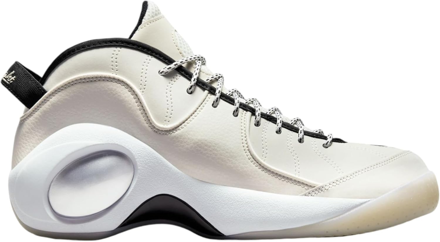 Мужские баскетбольные кроссовки Nike Air Zoom Flight 95 OG, Sail/White/Pale Ivory/Black-White — фото 3