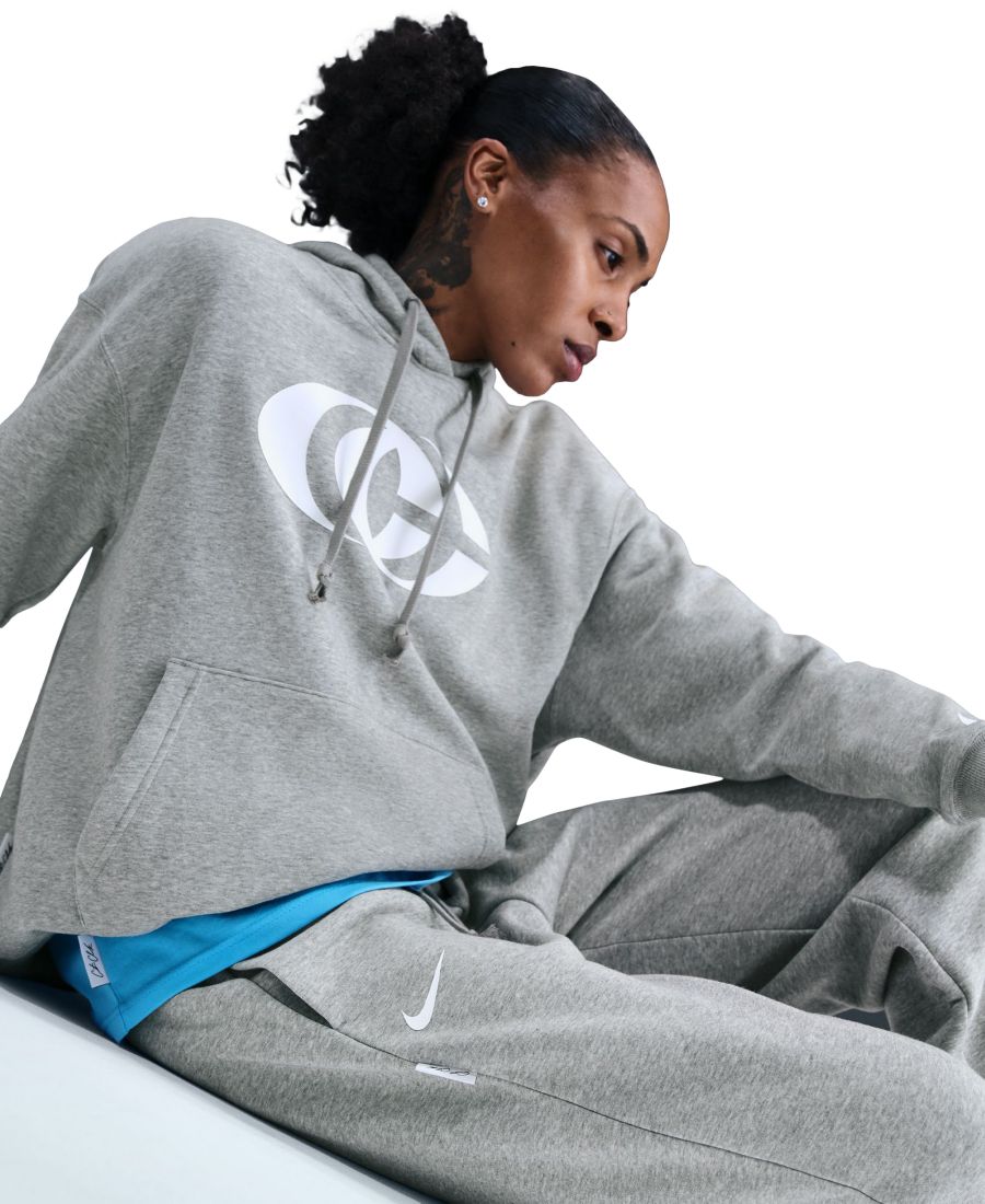 Женские баскетбольные брюки Caitlin Clark Phoenix Nike, Dark Gray Heather — фото 3